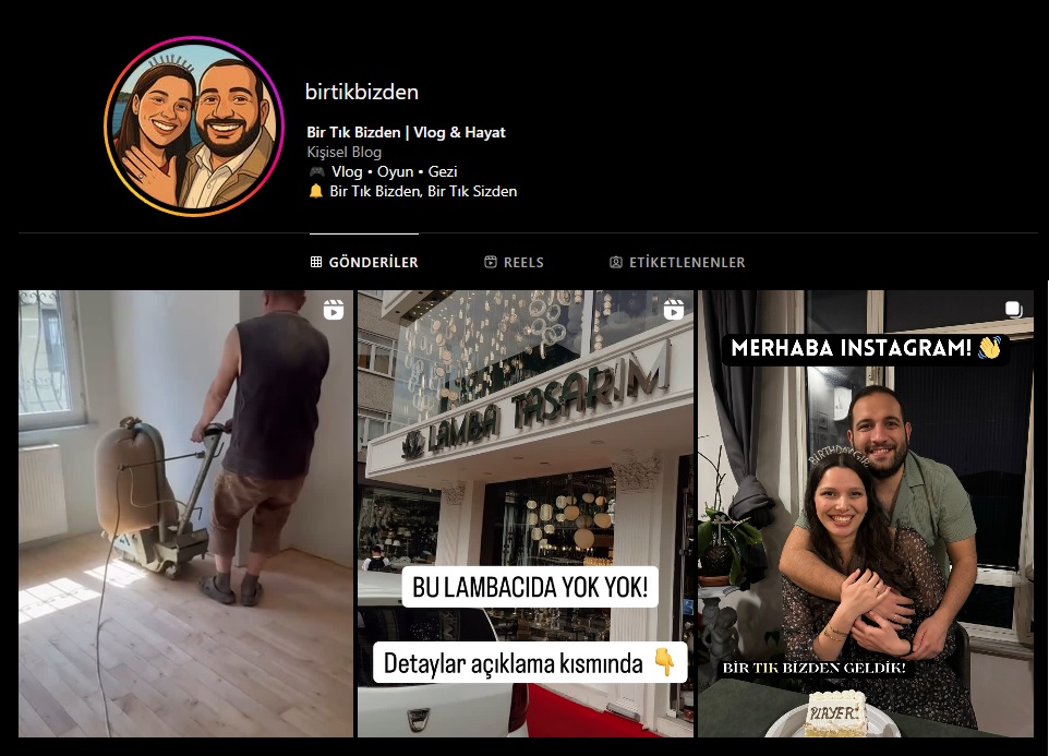 "Bir Tık Bizden!" - Ahmet ve Eda’dan Yepyeni Bir Vlog Yolculuğu 1 Bir Tık Bizden - Ahmet ve Eda’dan Yepyeni Bir Vlog Yolculuğu