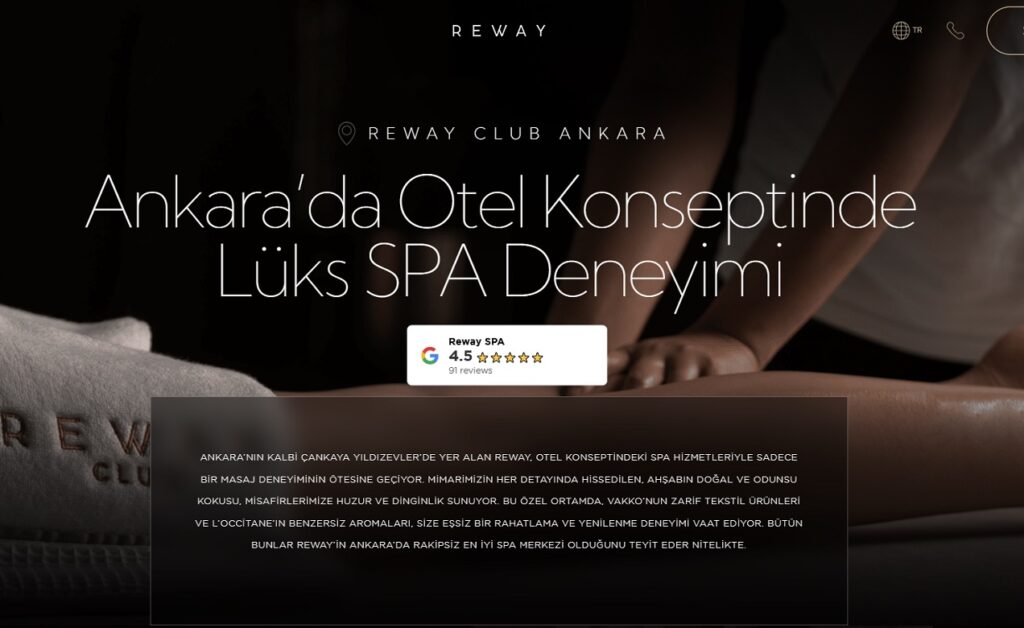 Reway Club Spa Kent Yaşamına Beş Duyuluk Panzehir